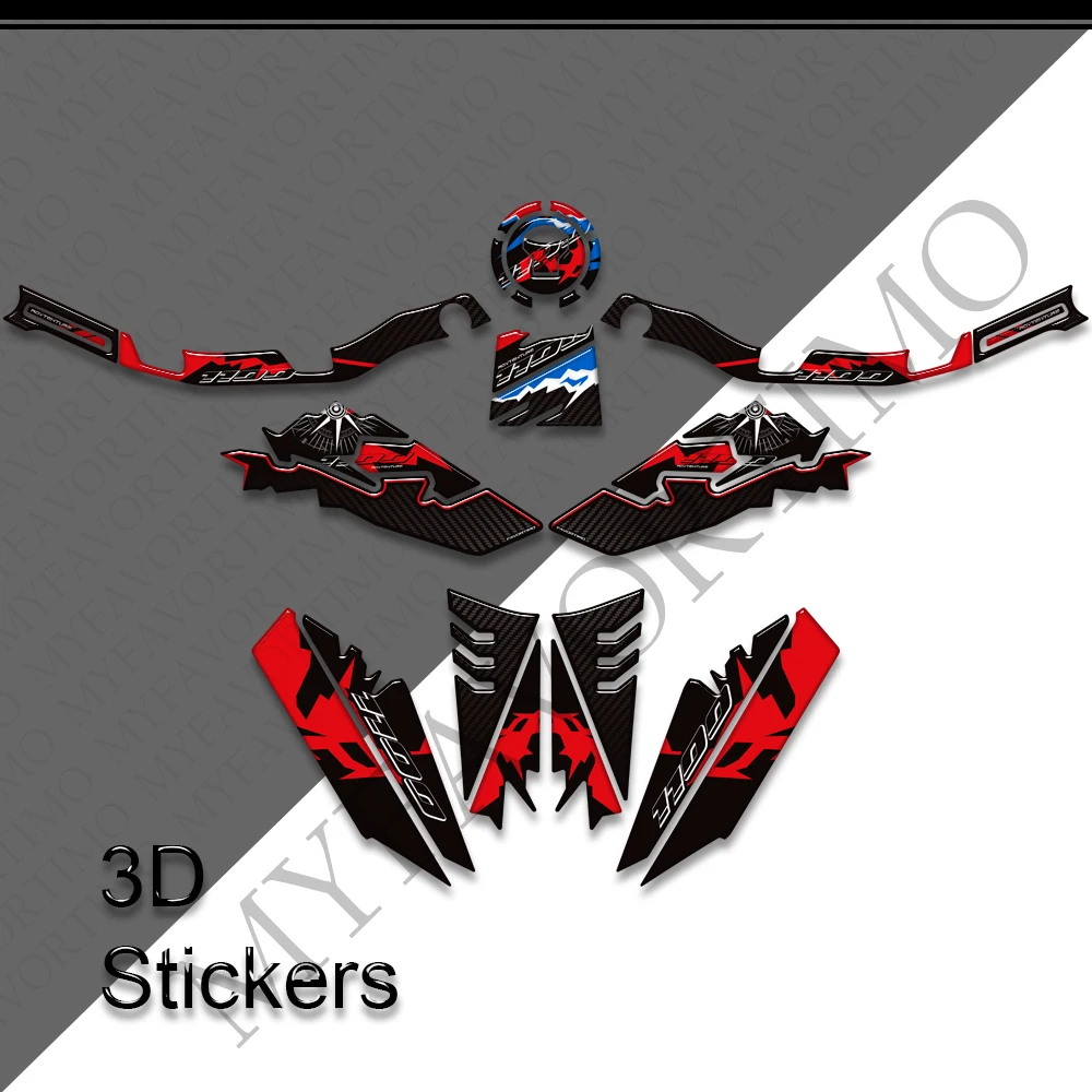 

2026 For CRF 1100L 1000 L CRF1100L CRF1100 Africa Twin AfricaTwin Sports Tank Pad Cap Fairing Fender Stickers Decals 2024 2025