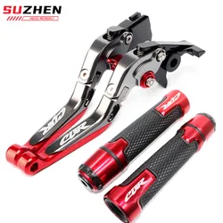 For CBR125R CBR 125R CBR 125 CBR125 R 2004-2016 Motorcycle CNC Adjustable Brake Clutch Levers Handbar End Grips