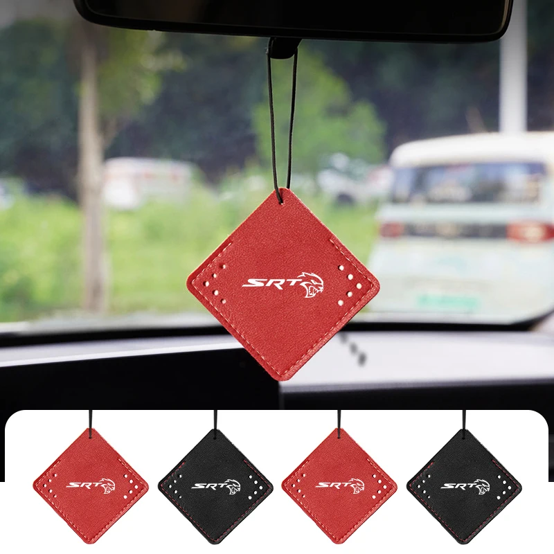 Car Aromatherapy Piece Hanging Perfume Air Freshener Pendant For Dodge SRT Charger Hellcat Challenger RAM Journey Caravan