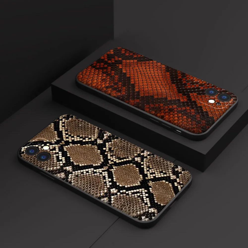 SK103 Luxury Snake skin Phone Soft Case for Huawei Mate 20 P20 P30 Y8P Y8S Y9S Y7A Y9A Y5P Lite Pro