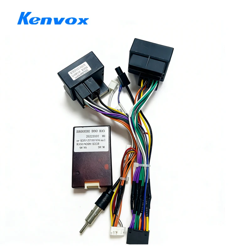

For Mercedes Benz B200 W211 ML Vito Viano SLK R350 W203 android Car radio Canbus Wiring Harness Plug Power Cable Adapter