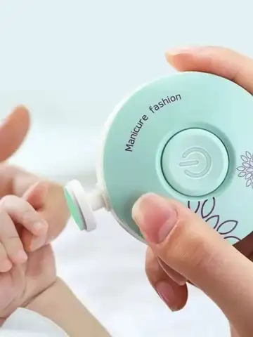 Electric Baby Nail Trimmer Kid Nail Polisher Tool Infant Manicure Scissors Baby Hygiene Kit Baby Nail Clipper Cutter For Newborn