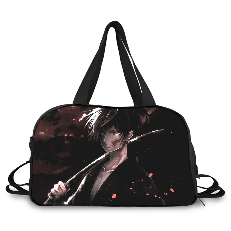 

Noragami yato Anime 3D printing fashion trend portable large capacity multi function messenger bag travel bag