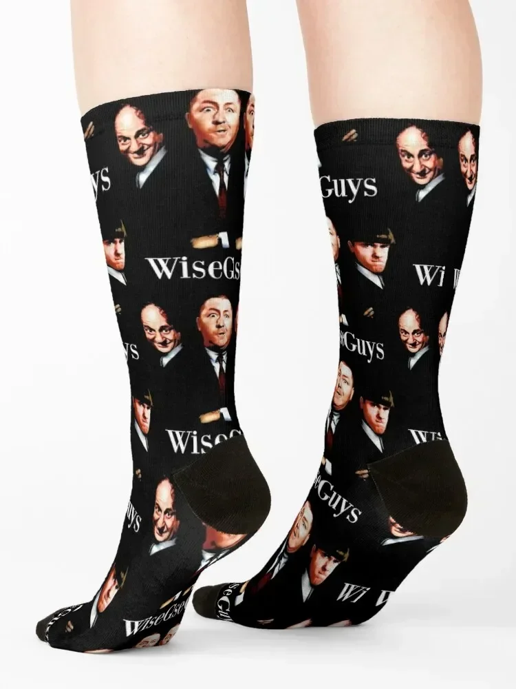 Wiseguys - Thé Thréé Movie Stòògés Socks hiphop luxury Socks For Man Women's