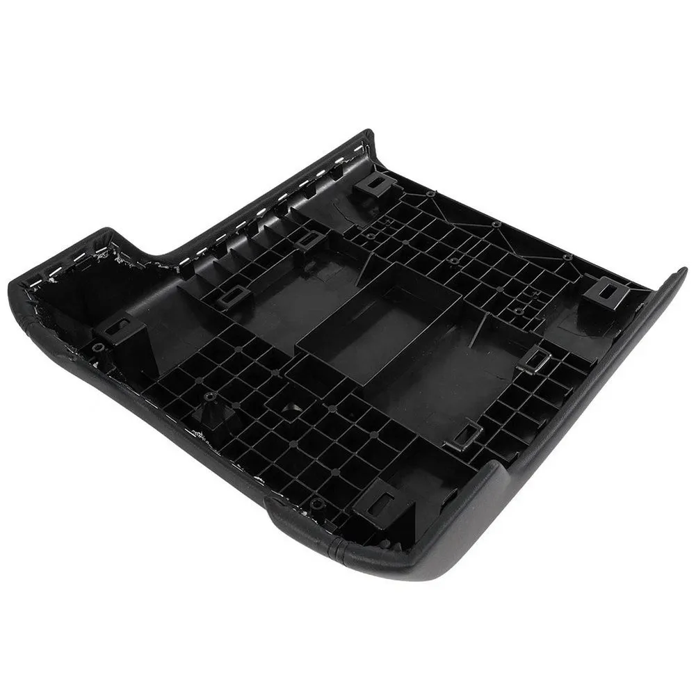 Black Plastic Center Console Lid Cover BC3Z2806024AA for Ford F 250 350 450 550 For Duty Interior Trim Replacement