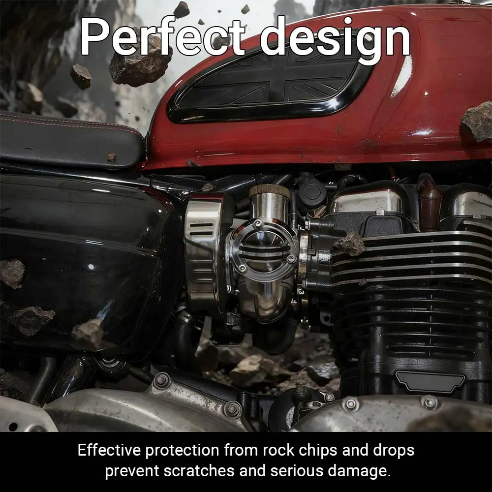 ل انتصار Bonneville T120 T100 بوبر Thruxton 1200 Speedmaster 2017-أحدث 1 زوج دراجة نارية كروم مضلع خنق يغطي عدة #5