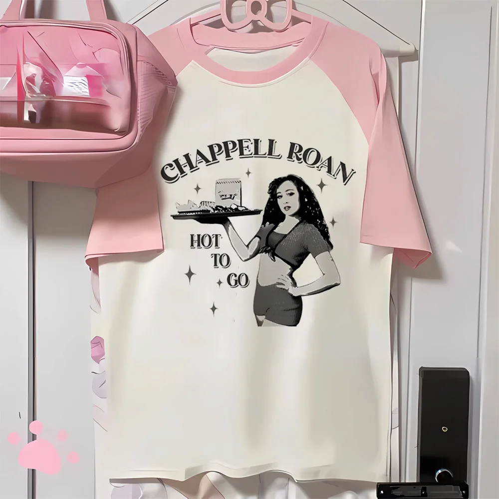 Chappell Roan top tees female Y2k 2000s harajuku  korean clothes Psychedelic aesthetic t shirt 2000s Classic Punk Grunge