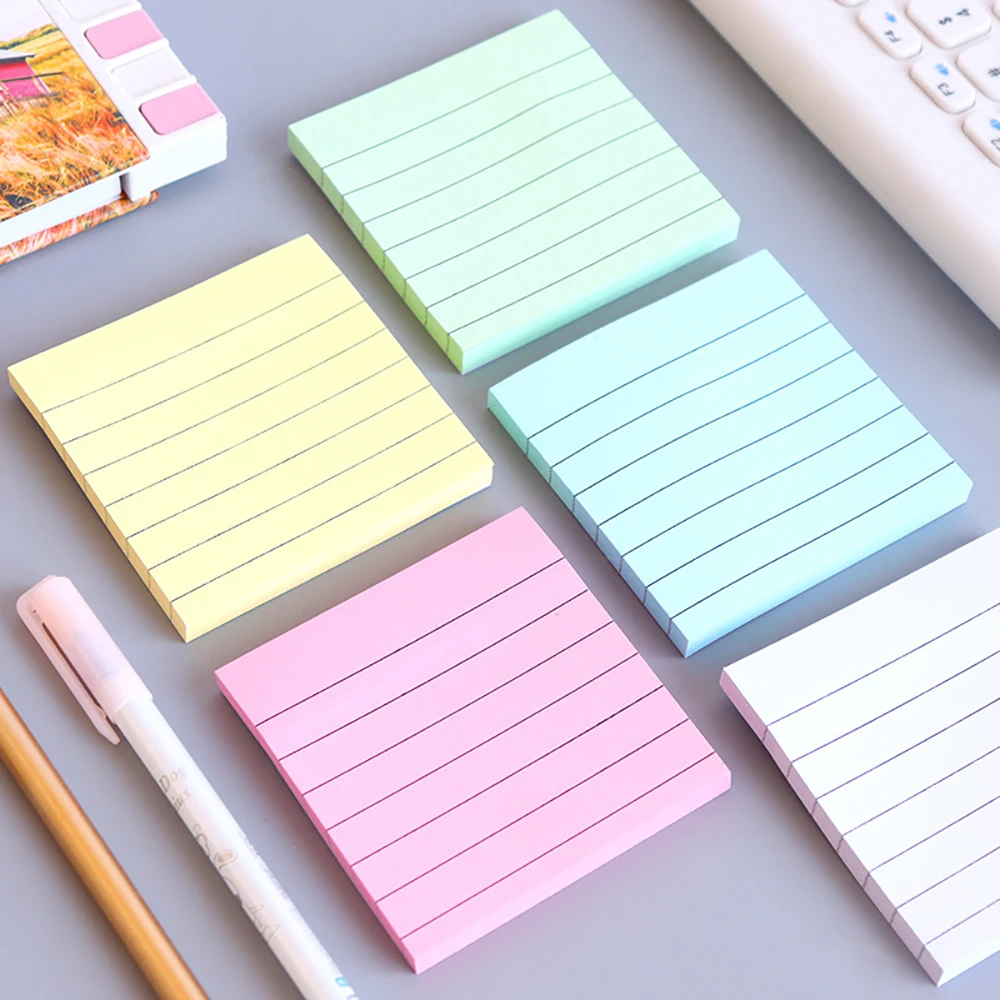 70Sheets Paper Memo Pad Bookmark  Marker Memo Sticker Thickened Sticky Note Book Message Note School Office Stationery