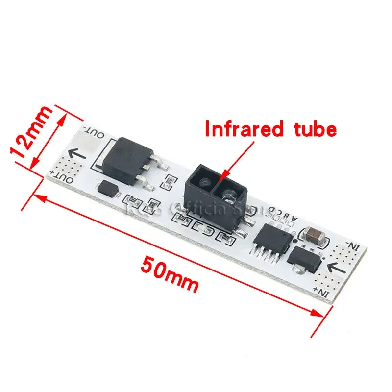 Sensor de varredura de distância curta, módulo de interruptor de mão, tensão constante 36w3a para casa inteligente, compatível com multi-função