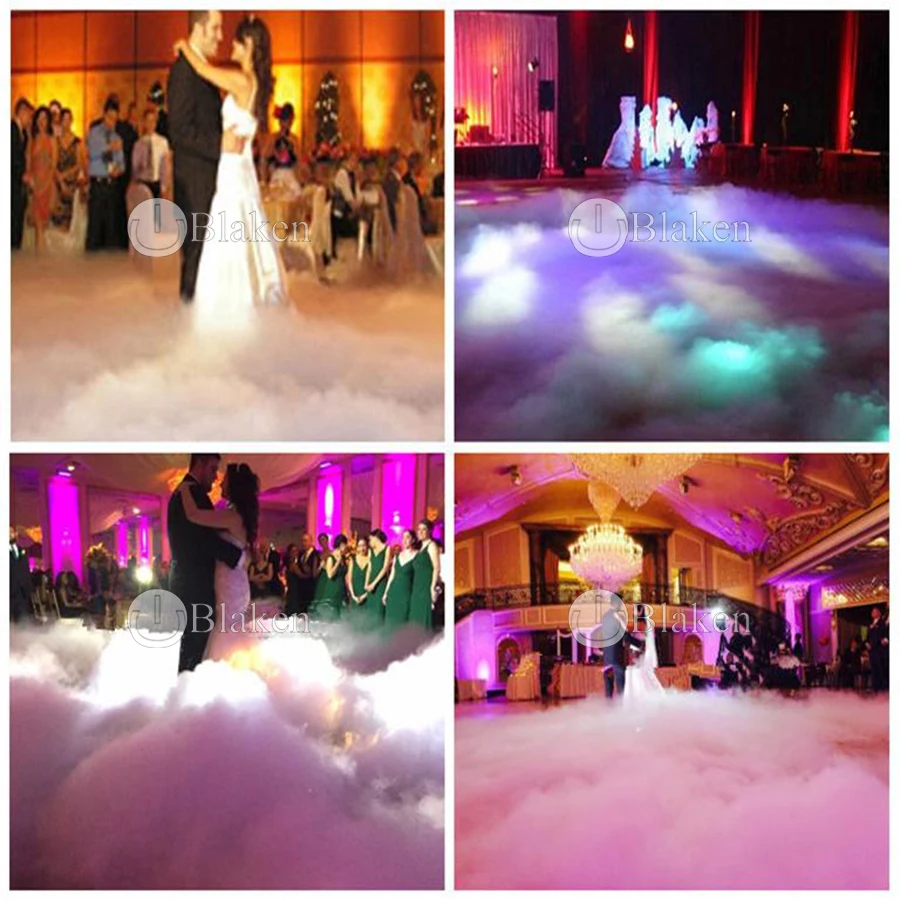 Imagem -05 - Máquina de Nevoeiro de Gelo Seco com Tubo e Bocal Stage Fog Machine para Eventos de Casamento Low Ground Dmx512 Tax 16 Pcs 3500w