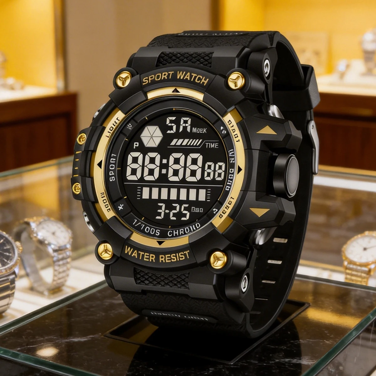 

Мужские часы FOXBOX 2025, ретро-дизайн, кварцевые, люксовые, с подсветкой, водонепроницаемые, спортивные, хронограф.