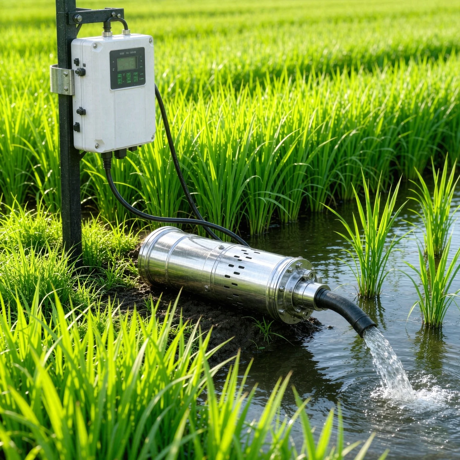 Eco‑Friendly Solar Submersible Pump Off‑Grid Deep Well Water Pump For Agricultural Irrigation Ranch Pond Landscape Water Circula