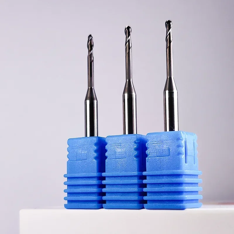 Roland Dental Milling Burs para moagem de zircônia, D.a, 4mm Shank, DC Diamond Coating Drill, Diâmetro 2.0, 1.0, 0.6, 0.3mm, DWX 52D, ferramentas