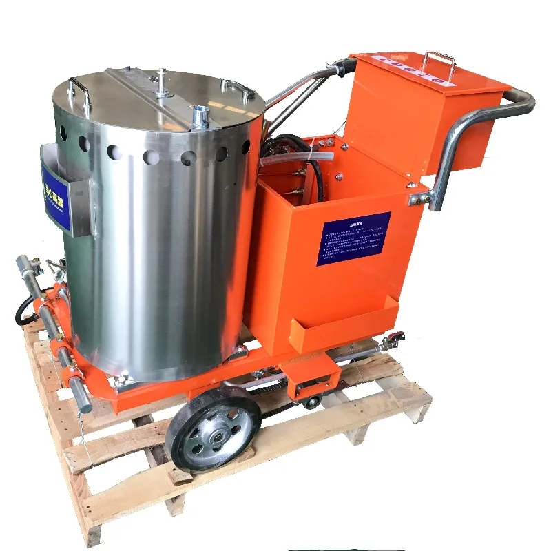 

LONGSHUN Sport Field Line Painting Machine Coating Road Marking Equipment With Pump And Engine Core Components