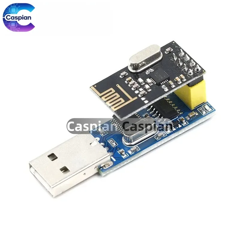 CH340T USB to Serial Port Adapter Board + 2.4G NRF24L01+ Wireless Module For Arduino electronic components diy kit electronics