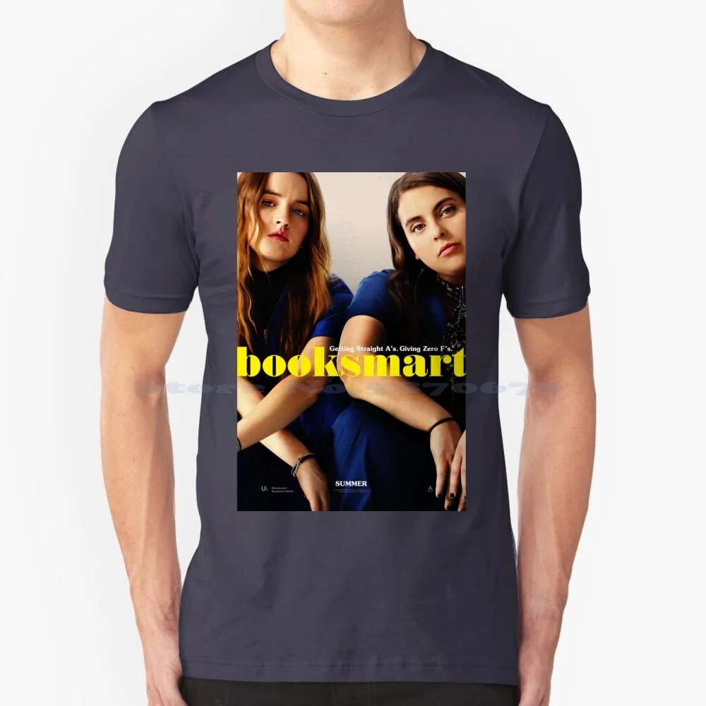 Book Smart Poster T Shirt 100% Cotton Tee Booksmart Book Smart Movie