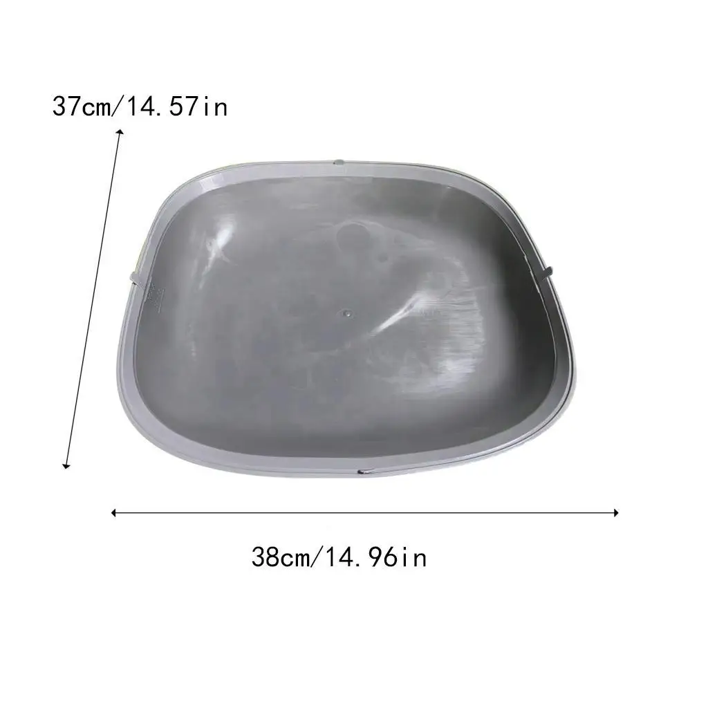 Alfombrilla de silicona lavable para arenero de gato – Antisalpicaduras - imagen 4