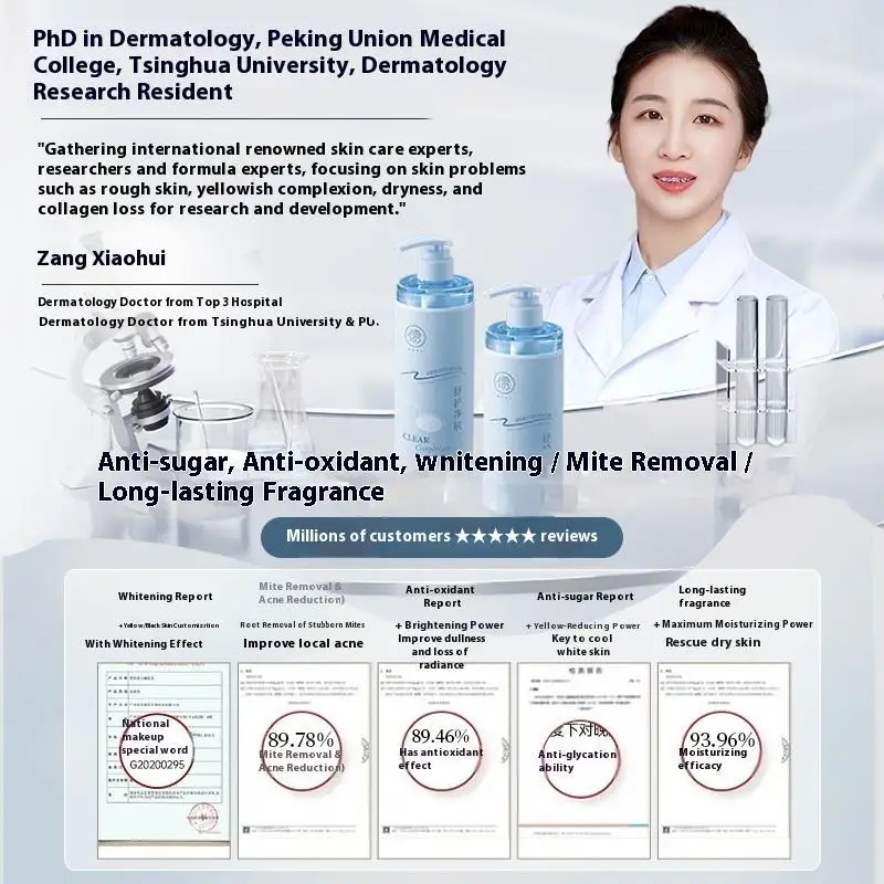 Sabun Mandi RUYI 377 Pemutih, aroma tahan lama, Melembapkan, Losion Mandi, menghilangkan jerawat dan tungau