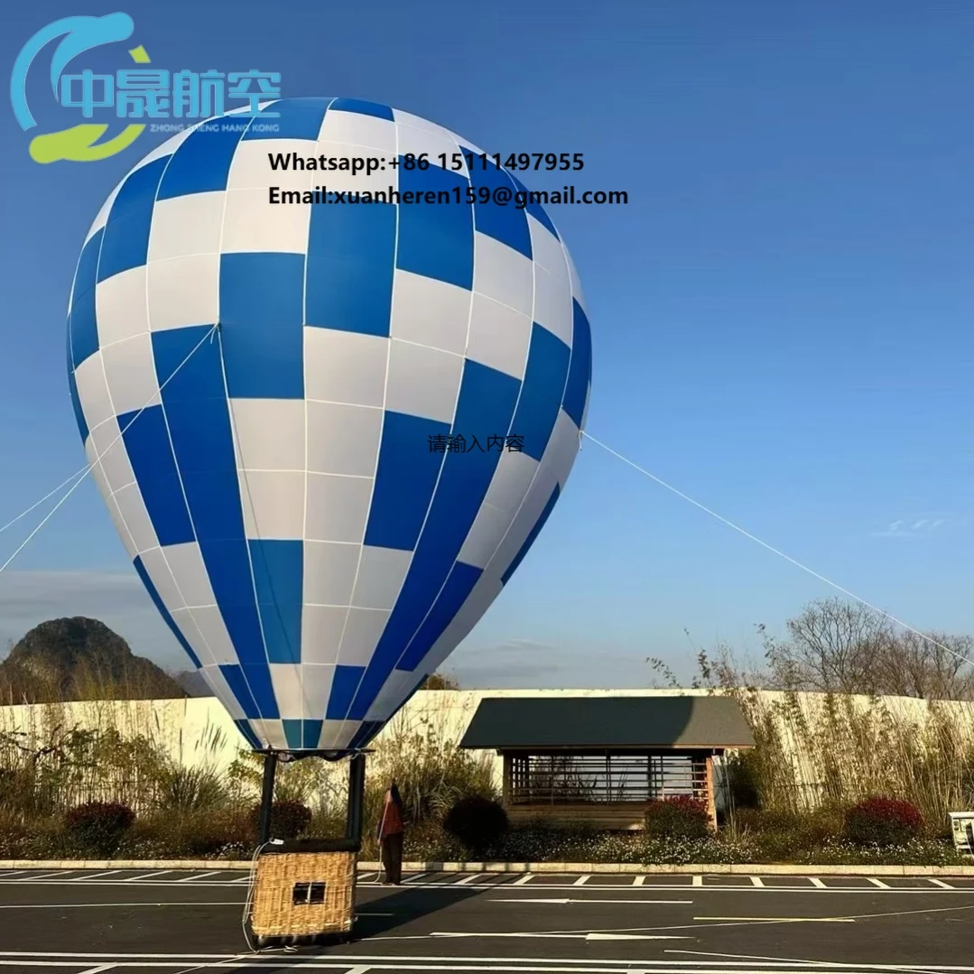 Hot Air Balloon Inflatable Tent for Outdoor Parties Events Christmas Decorations and Promotions Ship by Sea