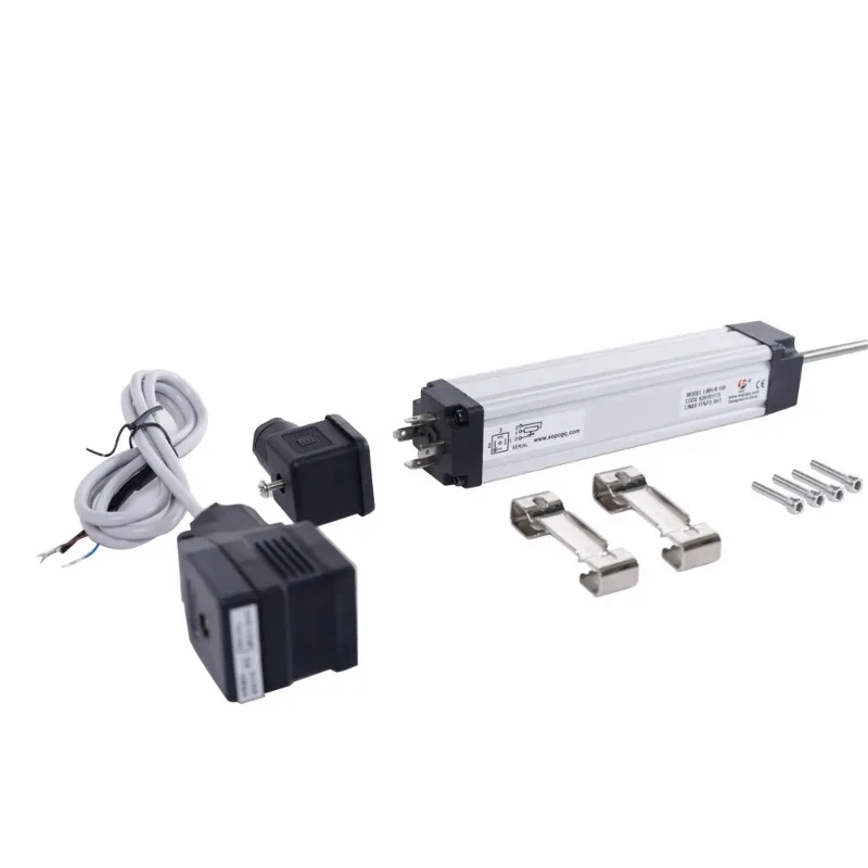 

400 мм 0-5 В аналоговый выход тягового стержня линейная электрическая линейка для литьевой машины