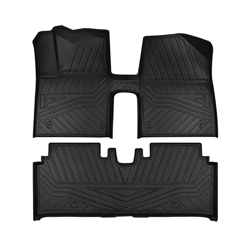 Car Floor Mats All Weather Front Rear Row Full Set Floor Mats for Kia EV6 2022 2023 Custom Fit Car Mats Floor Liners