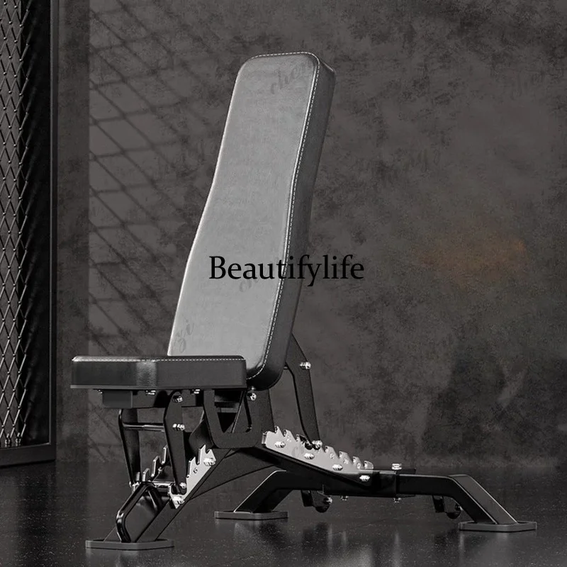 Dumbbell stool Home fitness Commercial fitness chair Adjustable downward sloping multi-functional bench press stool