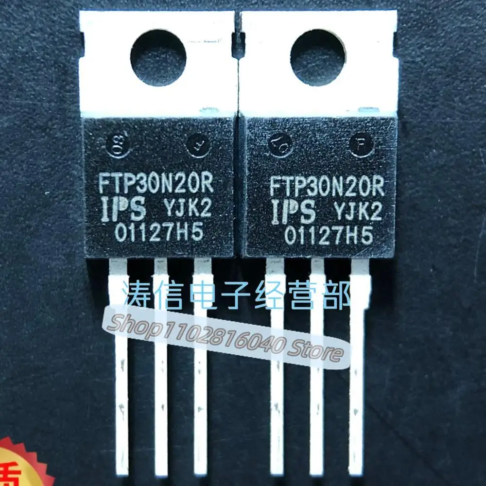 10PCS/Lot FTP30N20R=CS30N20  TO-220 30A 200V N Best Quality Imported Original Spot