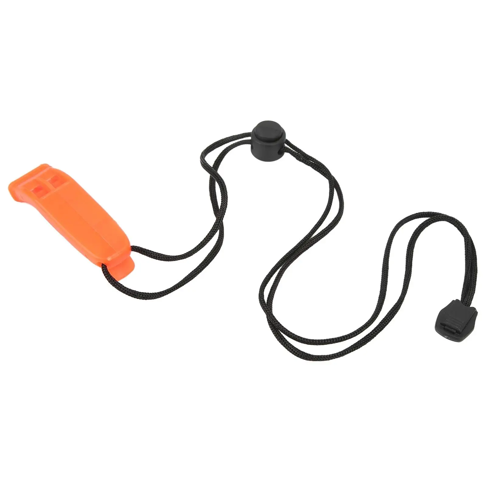 Marine Emergency Whistle with Lanyard - Plastic Survival Whistle for Outdoor Boating & Adventure