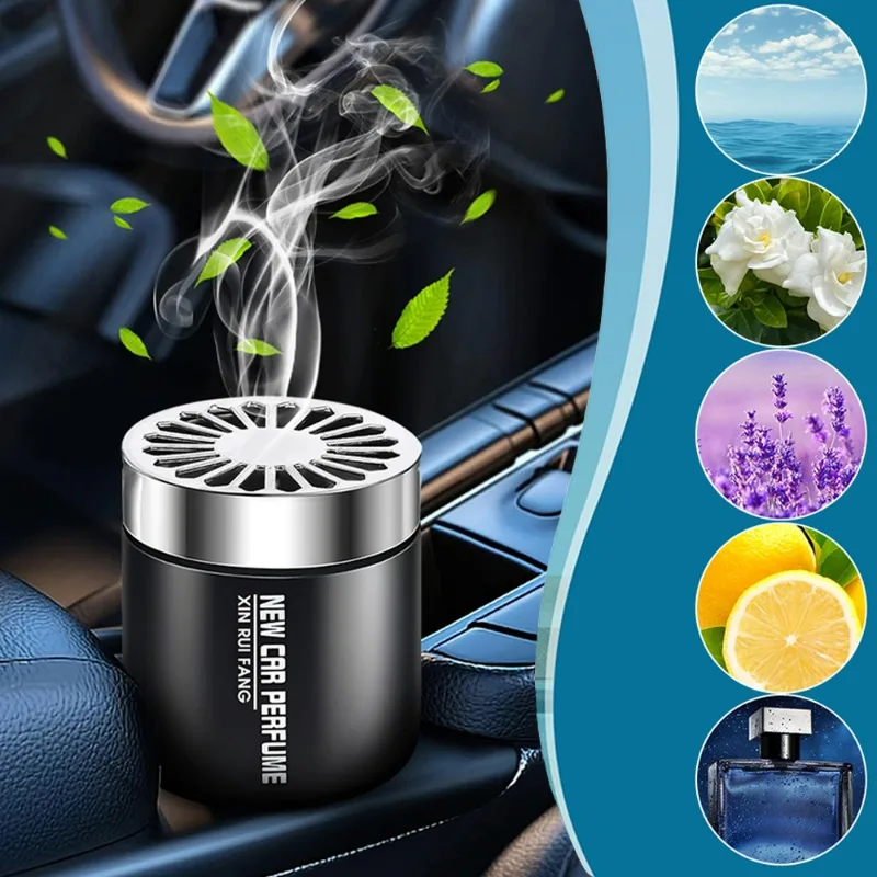 Car Solid Perfume Ointments Air Freshener Universal Natural Plant Extract Aromatherapy Ornaments Long Lasting Light Fragrance