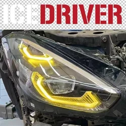 Icedriver for BMW G29 Z4 CSL Yellow DRL RGBW multicolor LED boards daytime running lights Lemon Yellow Red Amber sDrive20i M40i