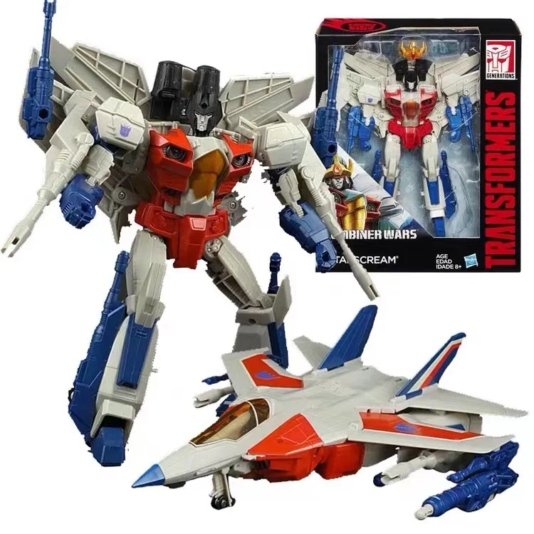 TAKARA juguete de transformación versión japonesa clásico 4,0 LG07 LG-07 líder IDW Skyfire Thundercracker Starscream KO muñeca de acción