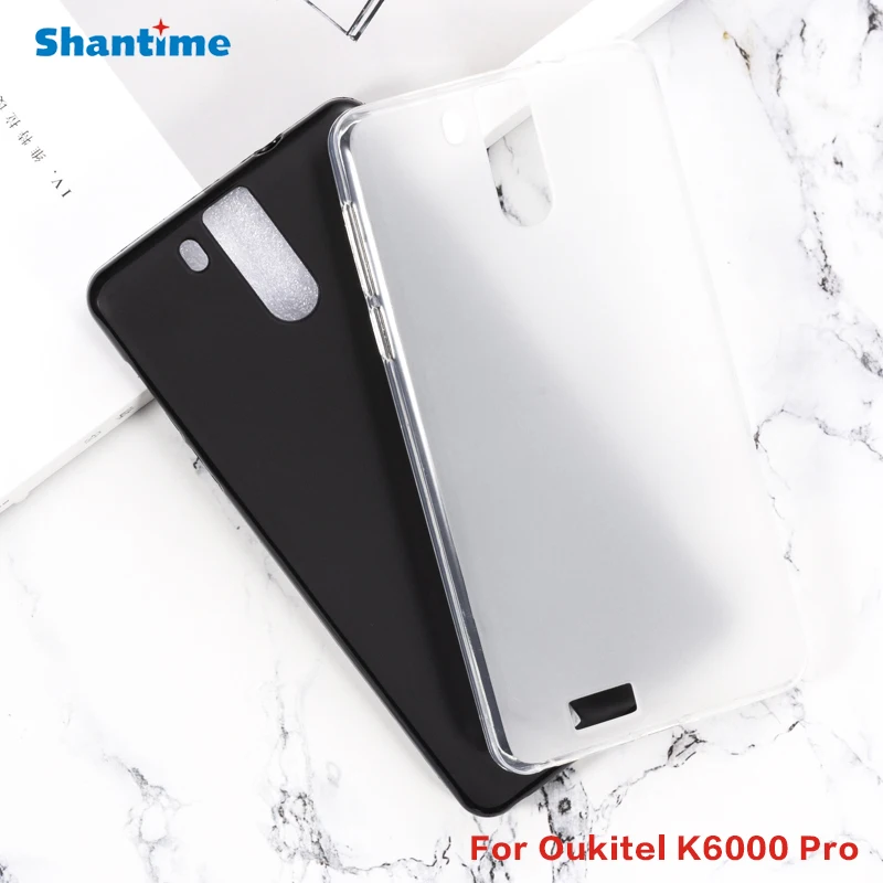 For Oukitel K6000 Pro Gel Pudding Silicone Phone Protective Back Shell For Oukitel K6000 Pro Soft TPU Case