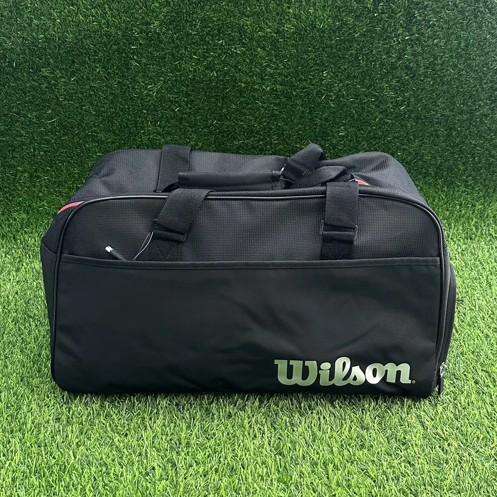 

2023 Wilson Vancouver Lever Cup Team Tennis Racket Bag Super Tour Duffel Racquets Tennis Bag With Shoes Compartment