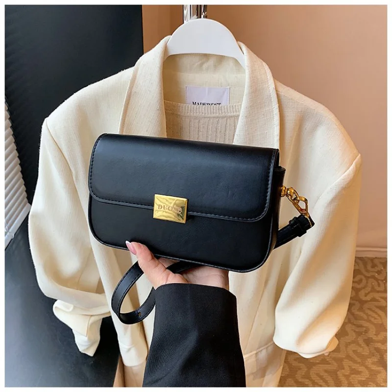 

ladies pu leather quilted crossbody bag small capacity magnetic closure 2025 spring party dating everyday bag