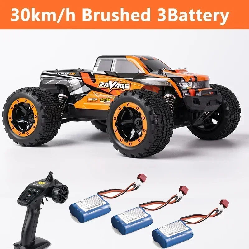 HBX 16889 1/16 30/45km/h Racing RC Car Brush or Brushless Motor 4WD Off-Road RC Buggy Car Toy All Terrain for Kids Gift