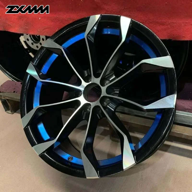 

ZXMM Custom New Polished Brushed Chromed 17 18 19 20 21 22 Inch Monoblock Forged 5 Spoke Wheels Passenger Car Wheels for CLS