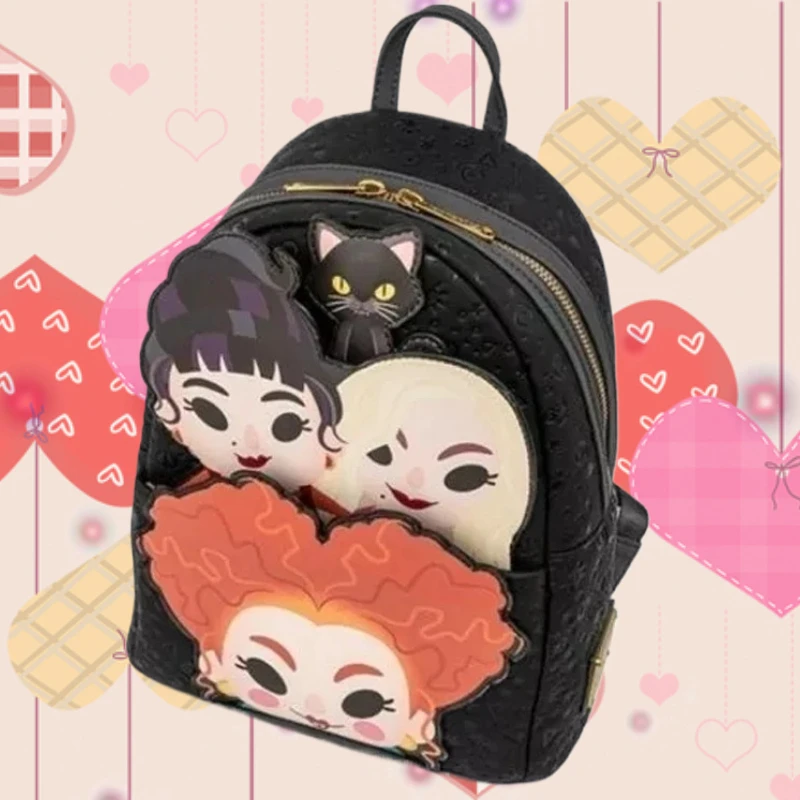 

PU Leather Hocus Pocus Chibi Mini Backpack Fashion Backpack High Quality Sally Backpack Lady Birthday Gifts for Girls