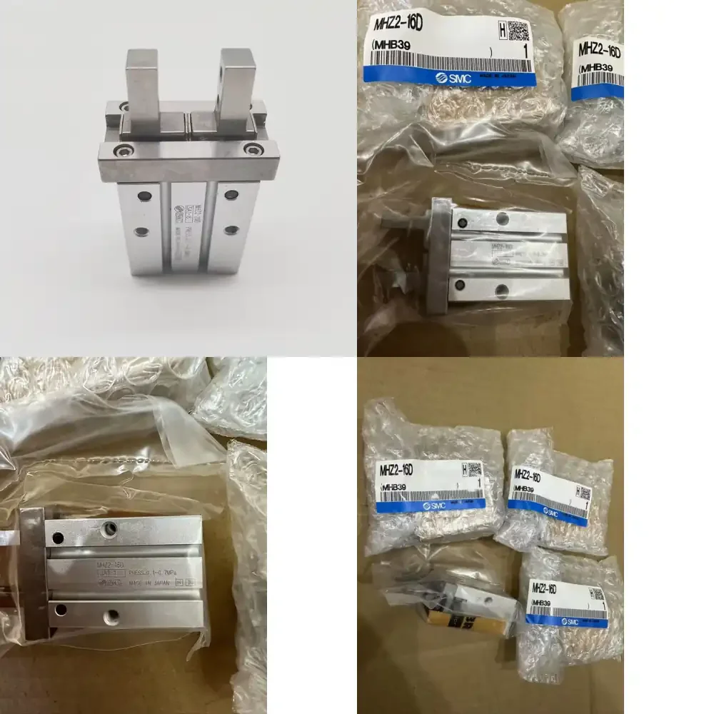 

Новые пневматические компоненты SMC: Медные цилиндры-захваты MHZ2-16D/20D/25D/32D/40D/10DN/16DN/20DN/25DN/32DN/40DN с параллельным открыванием
