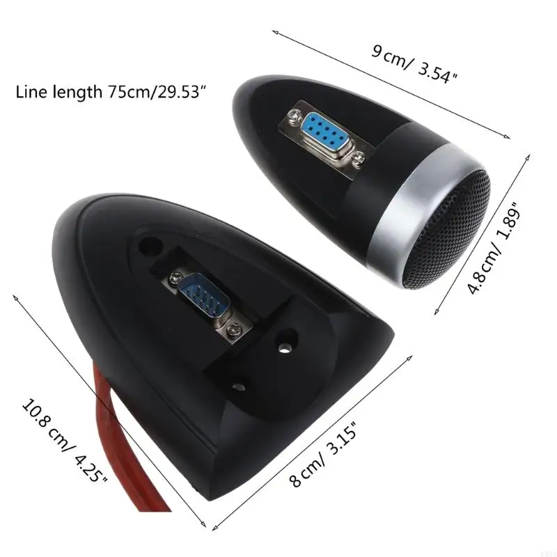 F3MA 1Set 25 Snail High Sound Shell Tweeter Chamber Treble Horn Fixed Shell