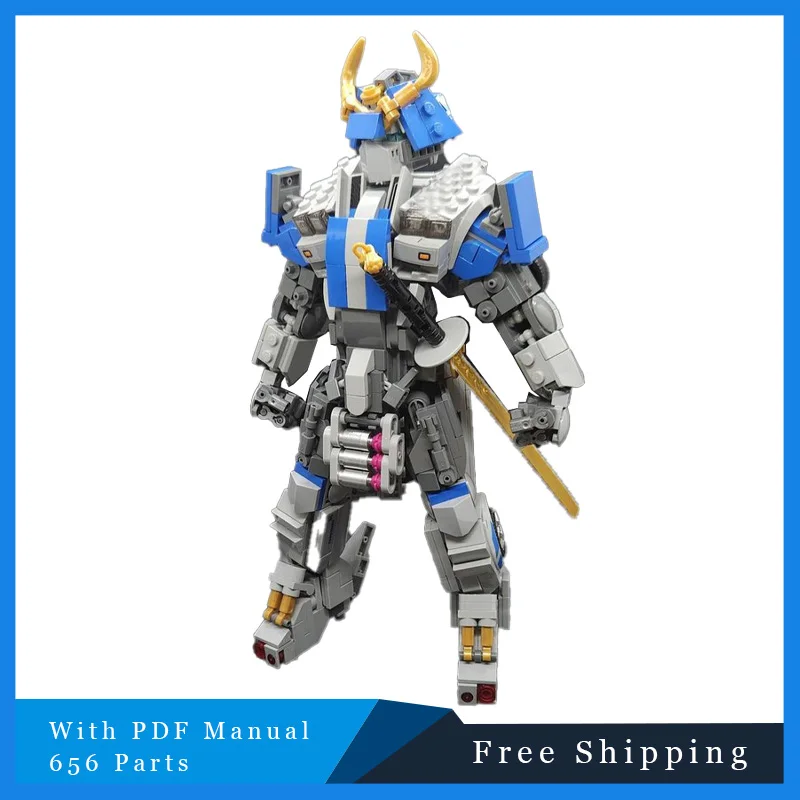 

656 Piece MOC Creative Building Block Bricks Transformation Mech Model Educational Assembly Toys For Boys Perfect Festival Gifts