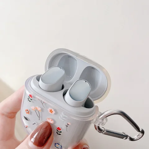 Мягкий силиконовый чехол для наушников с милым цветком и астронавтом, чехол для наушников Xiaomi Redmi Buds 3 Pro TWS, чехлы AirDots 3 Pro чехол для redmi buds 3 купить - №4