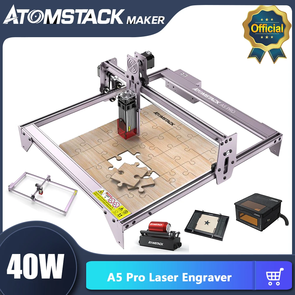 Atomstack A5 Pro 40W Laser Engraver CNC Desktop DIY Laser Engraving Cutting Machine: A Comprehensive Review
