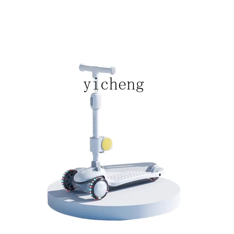 

Tqh Children's Scooter Baby Walker Car 1-6 Years Old Boys and Girls Can Sit and Ride Two-in-One Luge