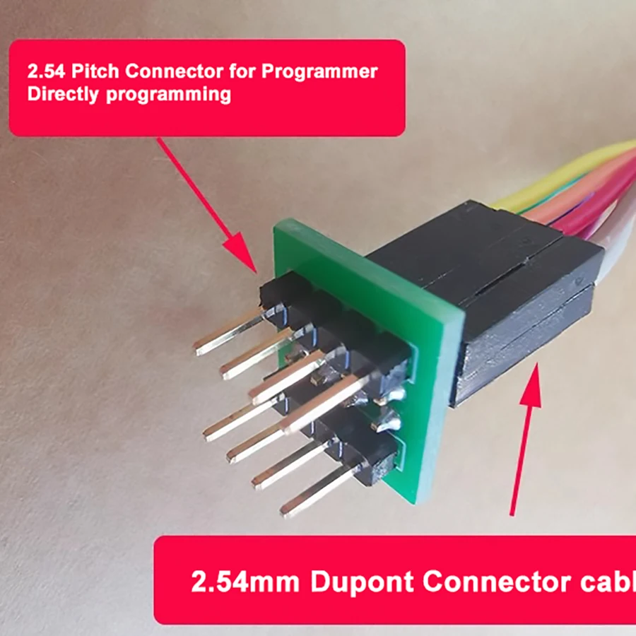 1.27mm New Positioning Test Clip SOP8/VSOP8/VSON/WSON Chips Programming Test Pin Handed Spring SOIC Reading Tool Fixture Upgrade
