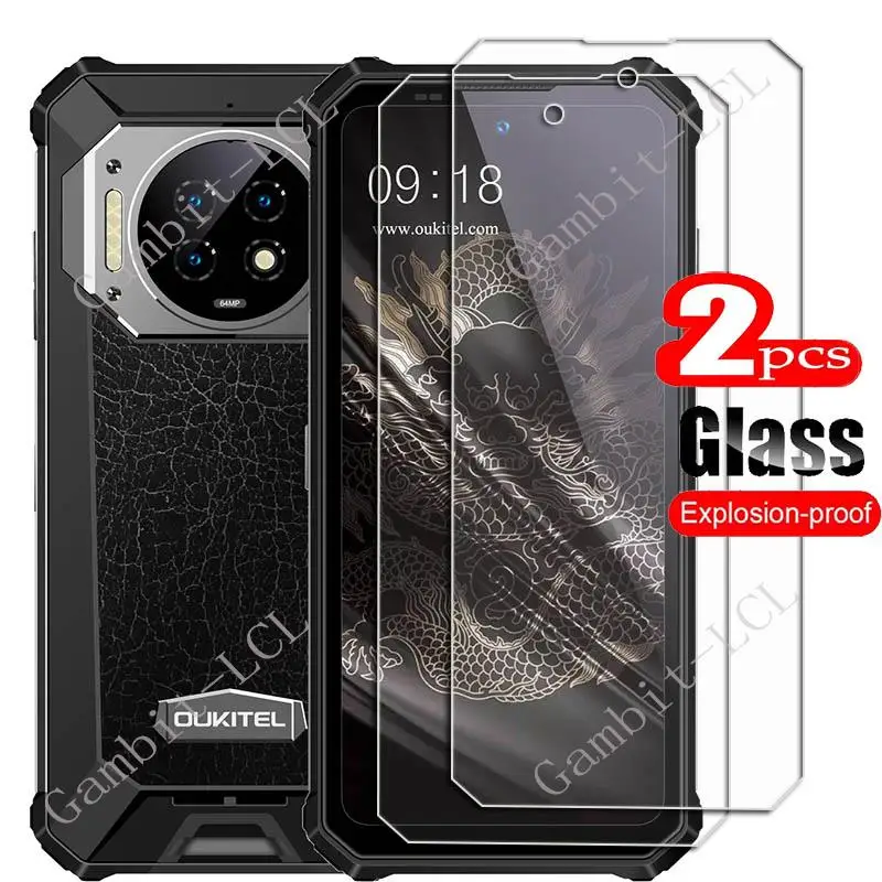 2 szt. Dla Oukitel WP19 6.78 "HD szkło hartowane ochronne OukitelWP19 WP 19 telefon oryginalna folia zabezpieczająca ekran