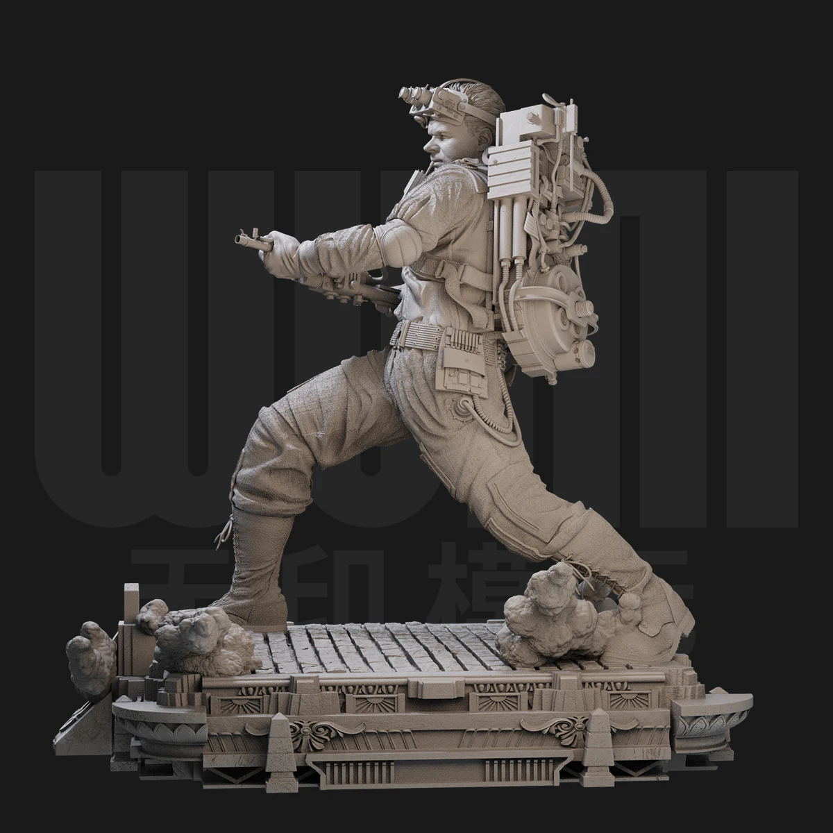 1/24 GK 5320 نموذج أبيض نموذج جندي مطبوع ثلاثي الأبعاد #4