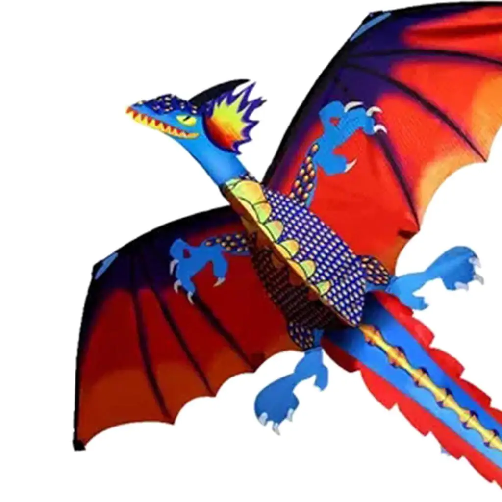 Beautiful Large 3 Kite for Kids Adults Colorful Park Flying Game Quilaty Cloth