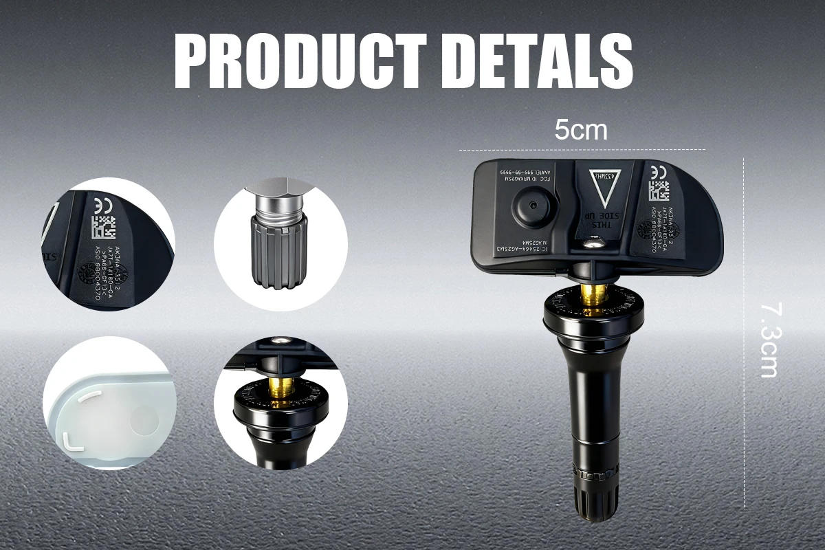 JX7Z1A189A Reifendrucküberwachungssensor TPMS für Ford Explorer Transit Focus Lincoln Aviator Kompatibel mit JX7T1A180CA – Detail 5