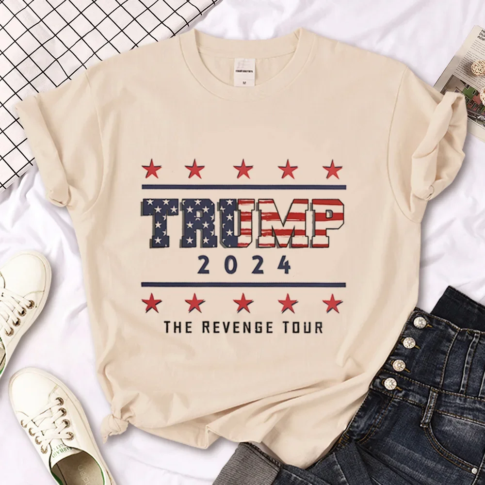 Trump top women harajuku Tee female anime clothing