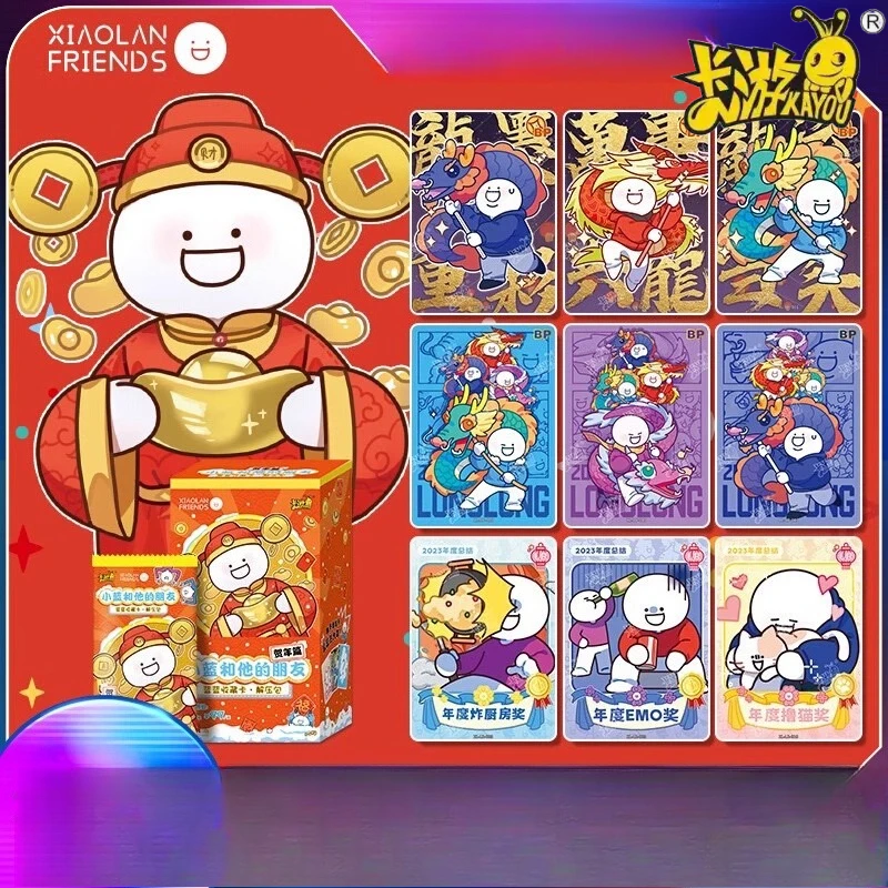 

Карты KAYOU Little Blue и Friends, официальная коллекционная серия, набор карт BP, идеальный подарок